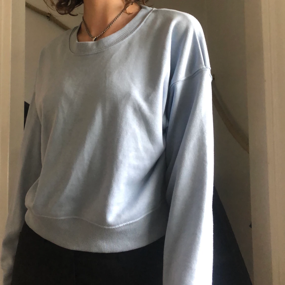 Pull&Bear croppad sweatshirt  - 90