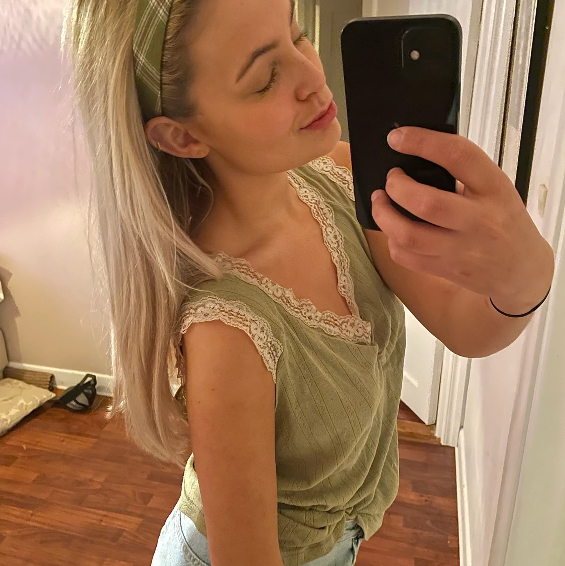 Gulligt grönt linne 💚