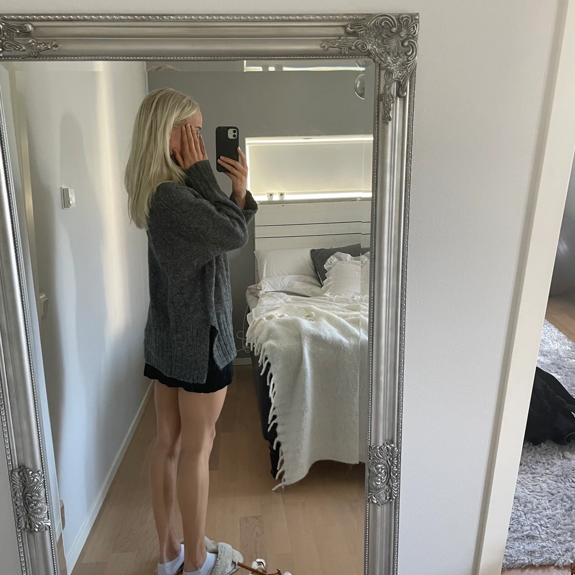 Stickad tröja/klänning - 91