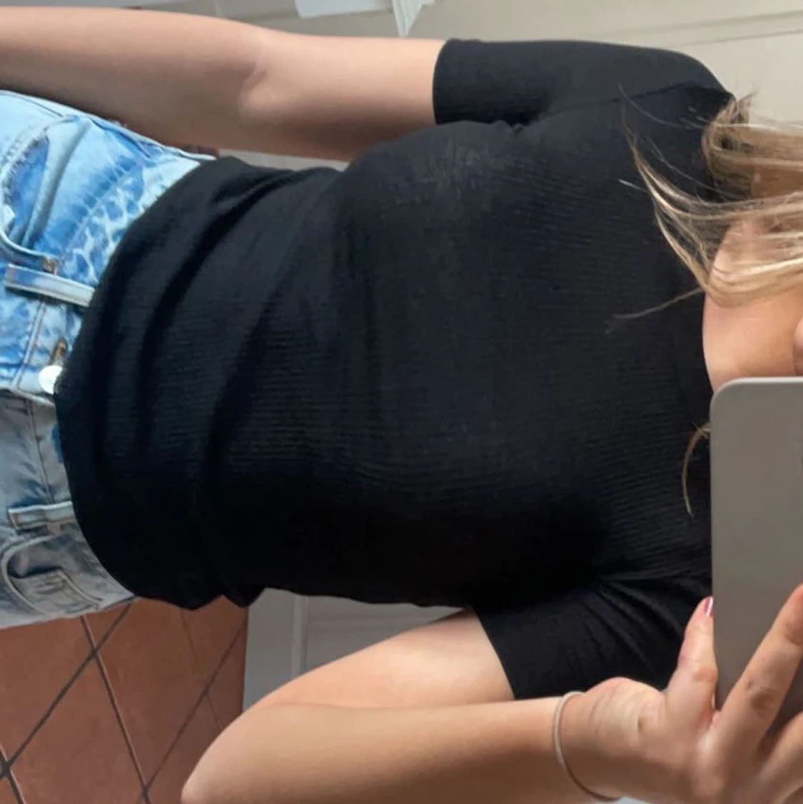 Vitt och svart t-shirts  - 90