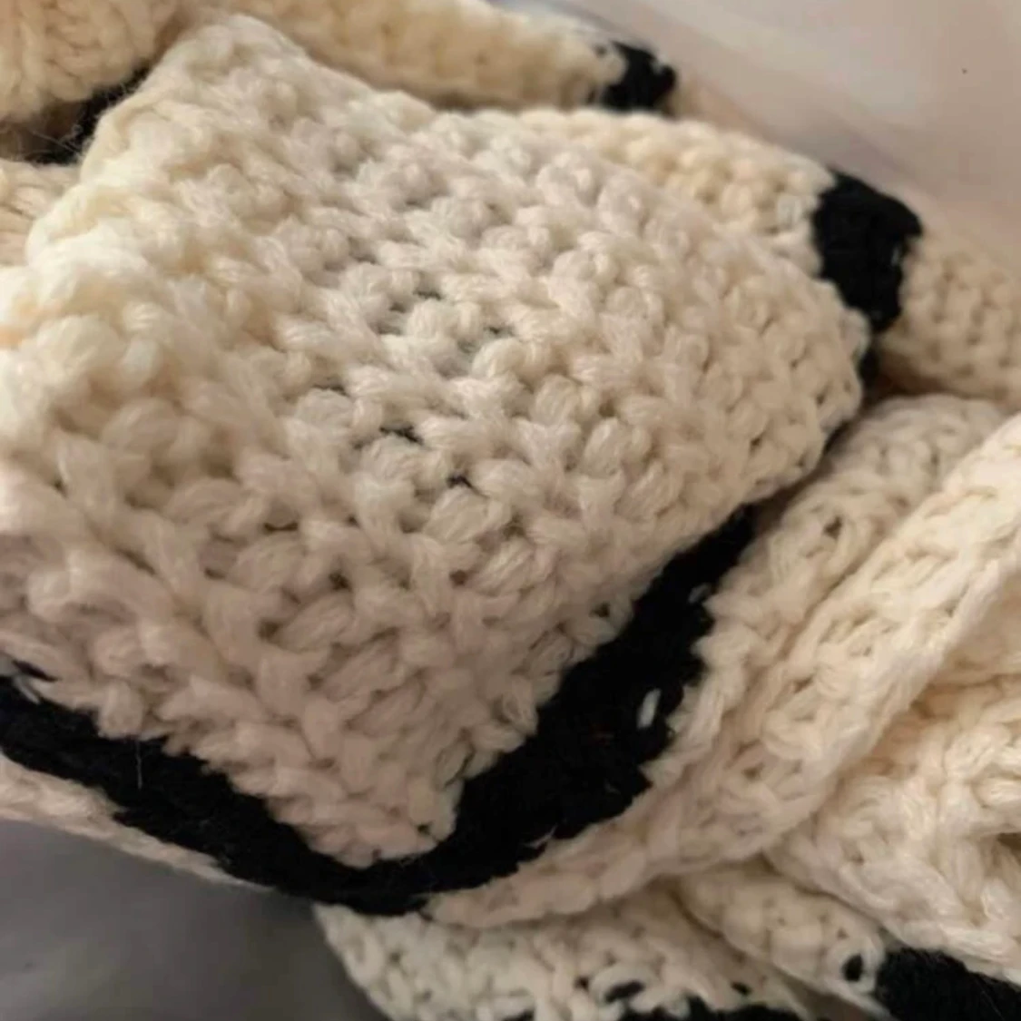 Randig stickat tröja! - 90