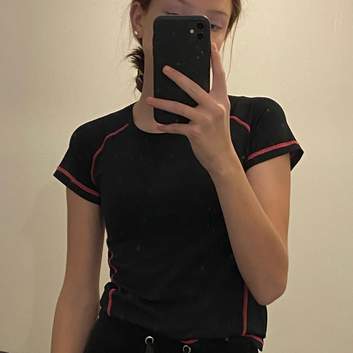 Svart träningströja