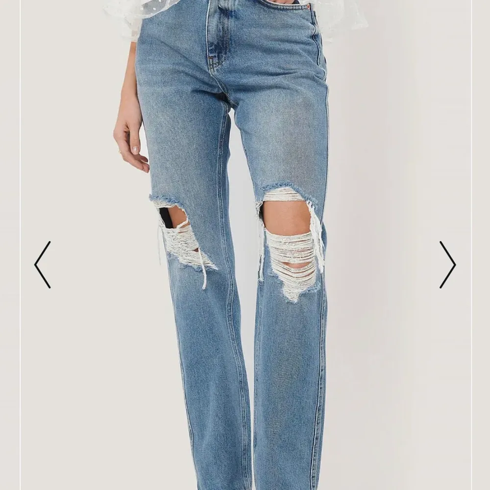 Skit snygga jeans i storlek 38. Passar inte mig längre tyvärr. . Jeans & Byxor.