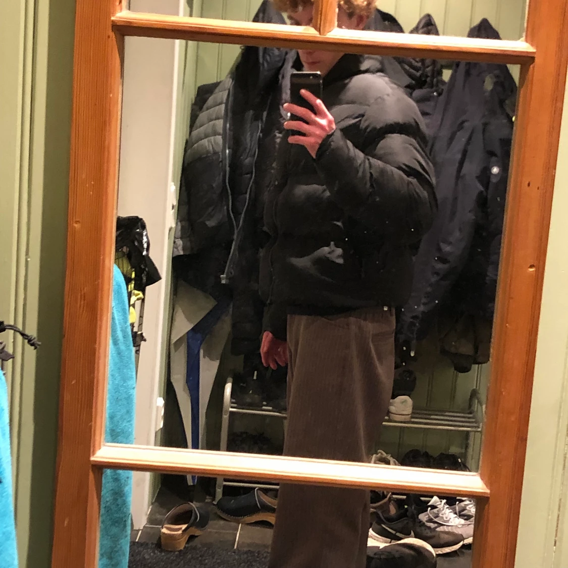 Vinterjacka Puffer jacket cropped