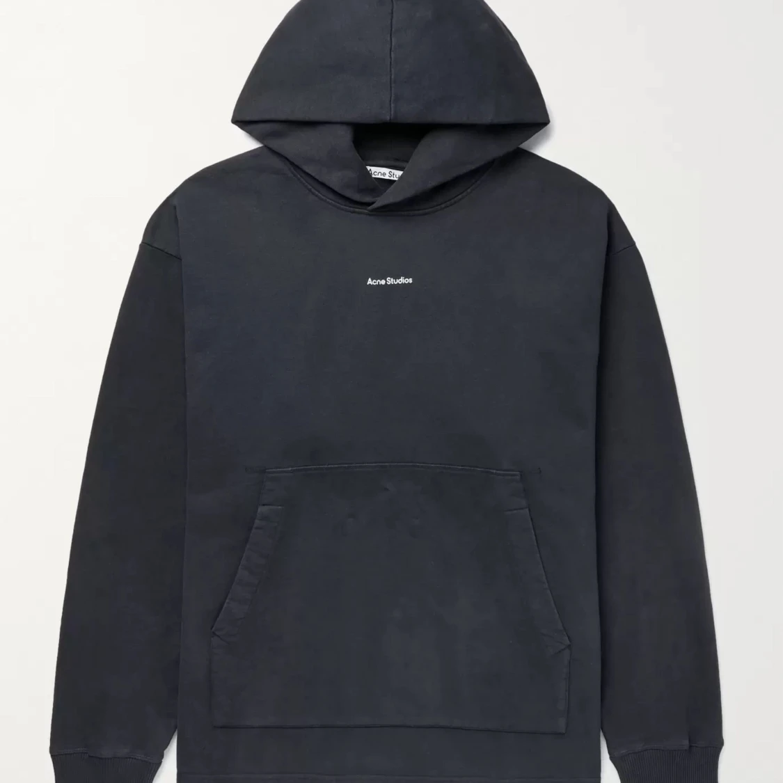 Acne oversized logo hoodie
