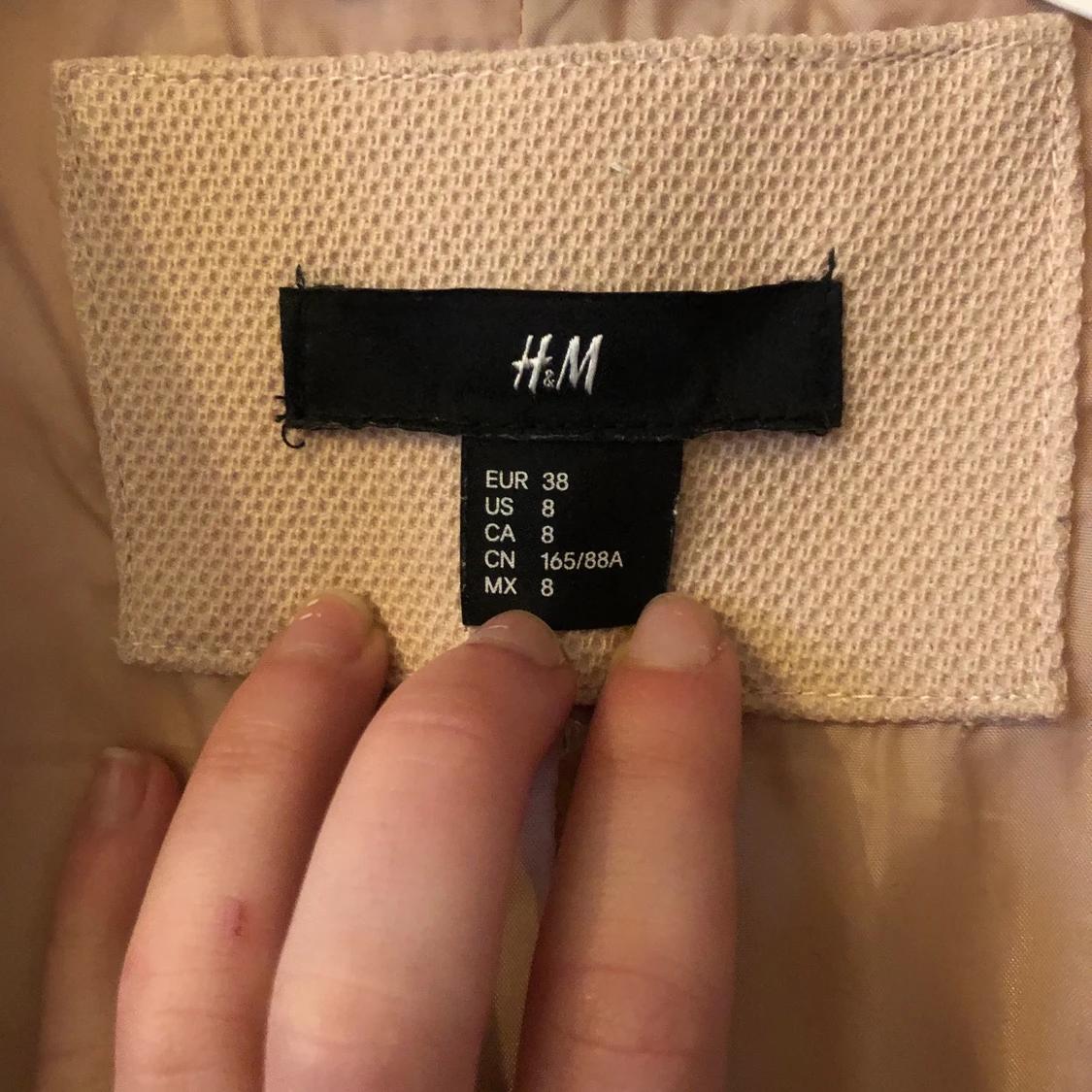 Ljus rosa kappa - 91