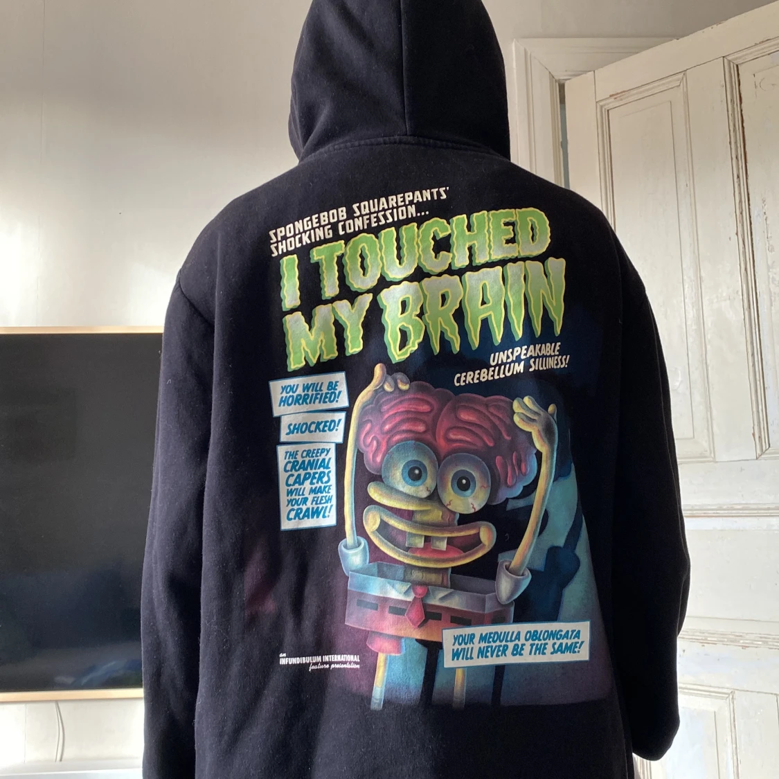 Hoodie med tryck!  - 90