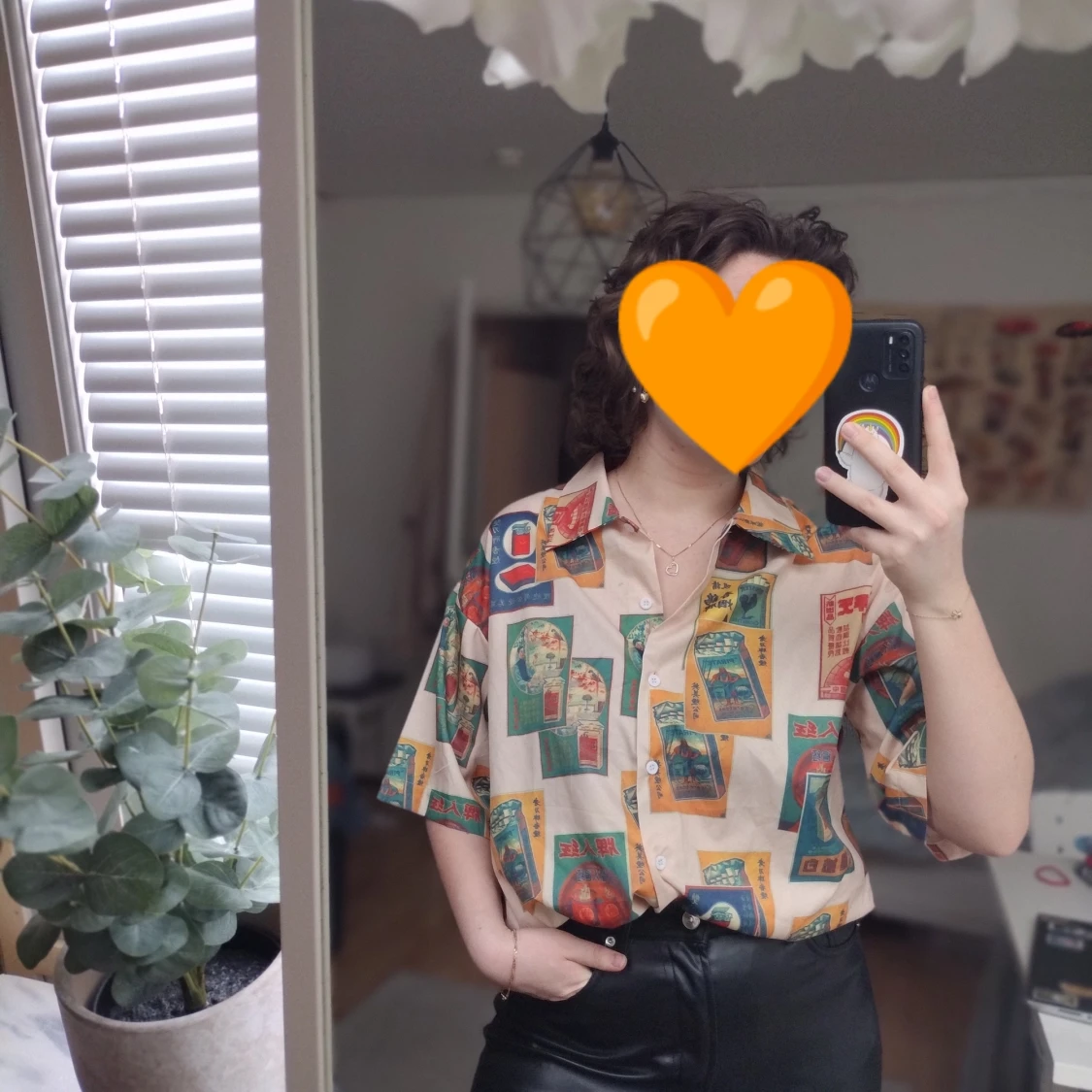 Stor vintage blus  - 90