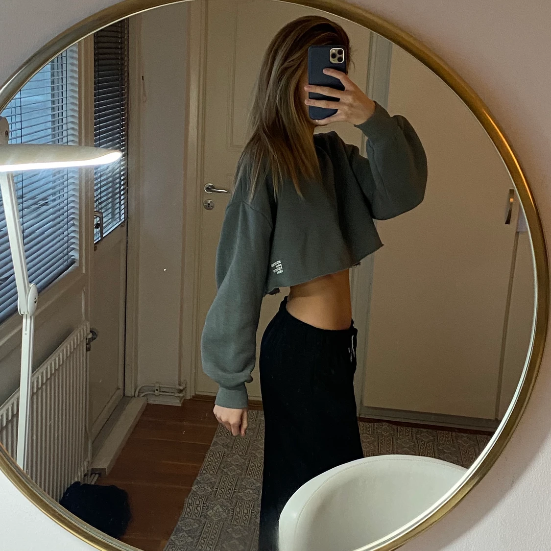 Croppad sweatshirt Zara - 90