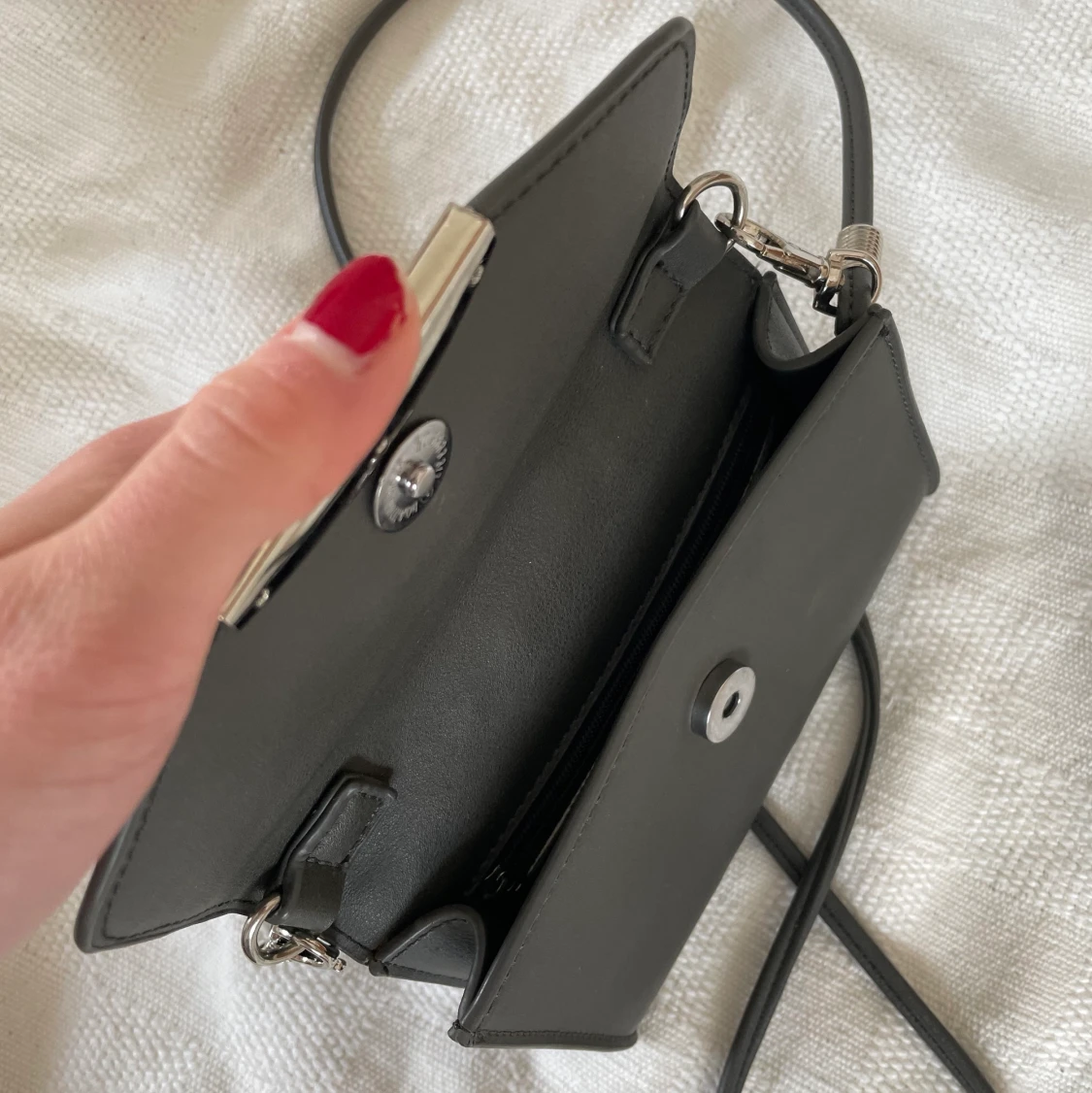 Grön liten handväska - 91