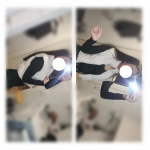 Beige väst - Säljer min väst som jag köpte på H&M för några månader sen💕. Tyvärr så har jag inte funnit något tillfälle att använda denna.  Skulle själv säga att om du gillar ett lite mer "puffer" utseende så är det inga problem för dig som har storlek xs-s. Det är en kort väst. (Har enbart använt den när jag har provat i butik och på bilden) 