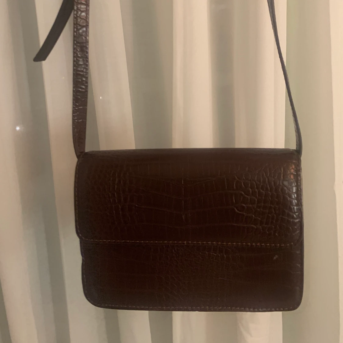 Brun axelväska - 90