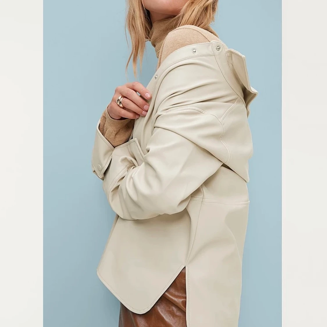 PU skirt- Gina Tricot