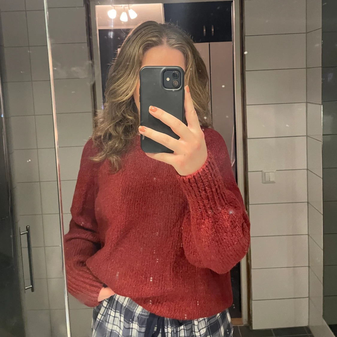 Chunky stickad tröja