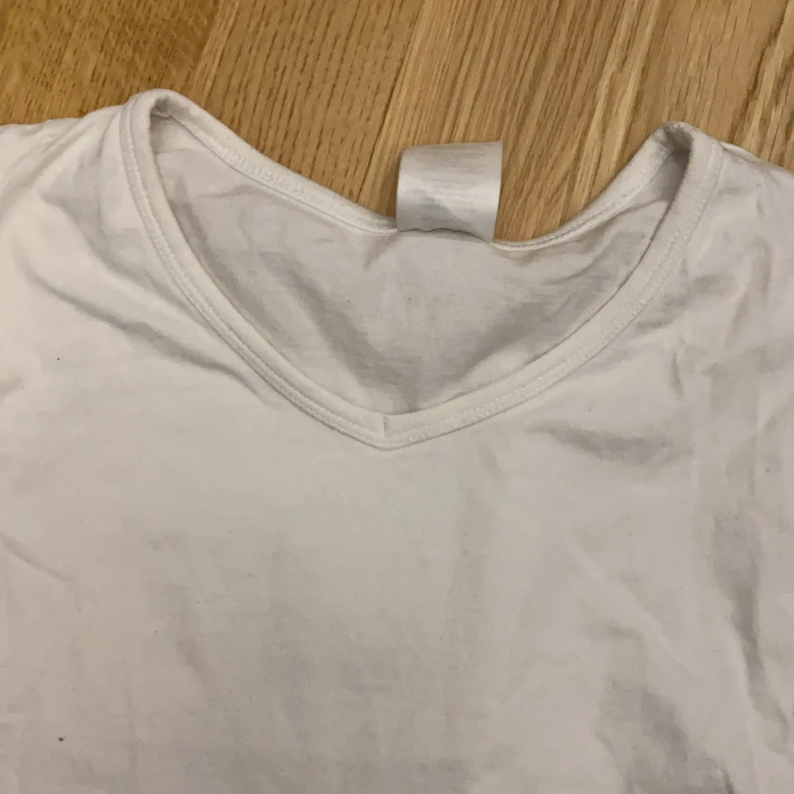 Vit T-shirt, storlek Xs - 90