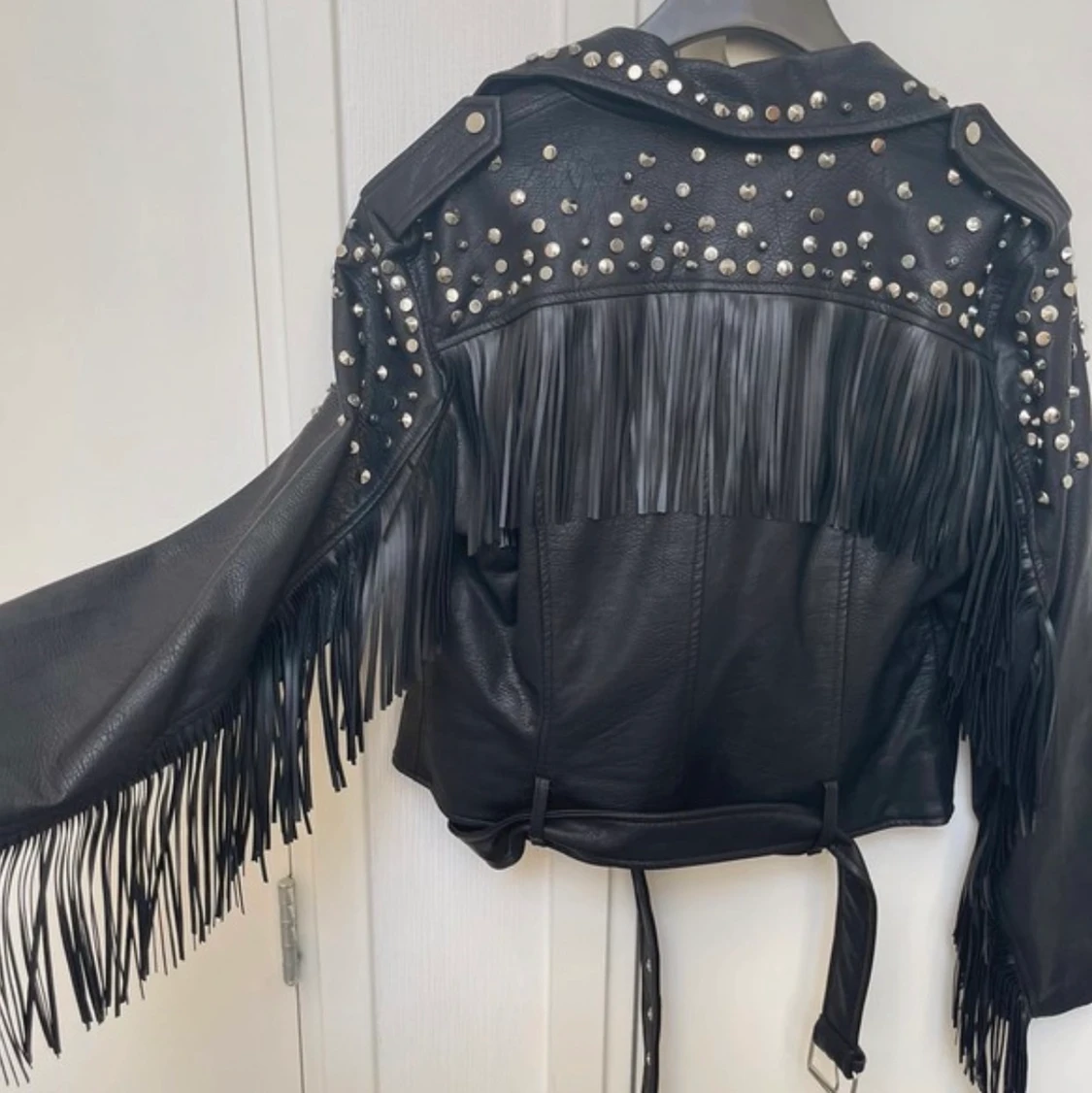Zara fringe biker jacket - 91