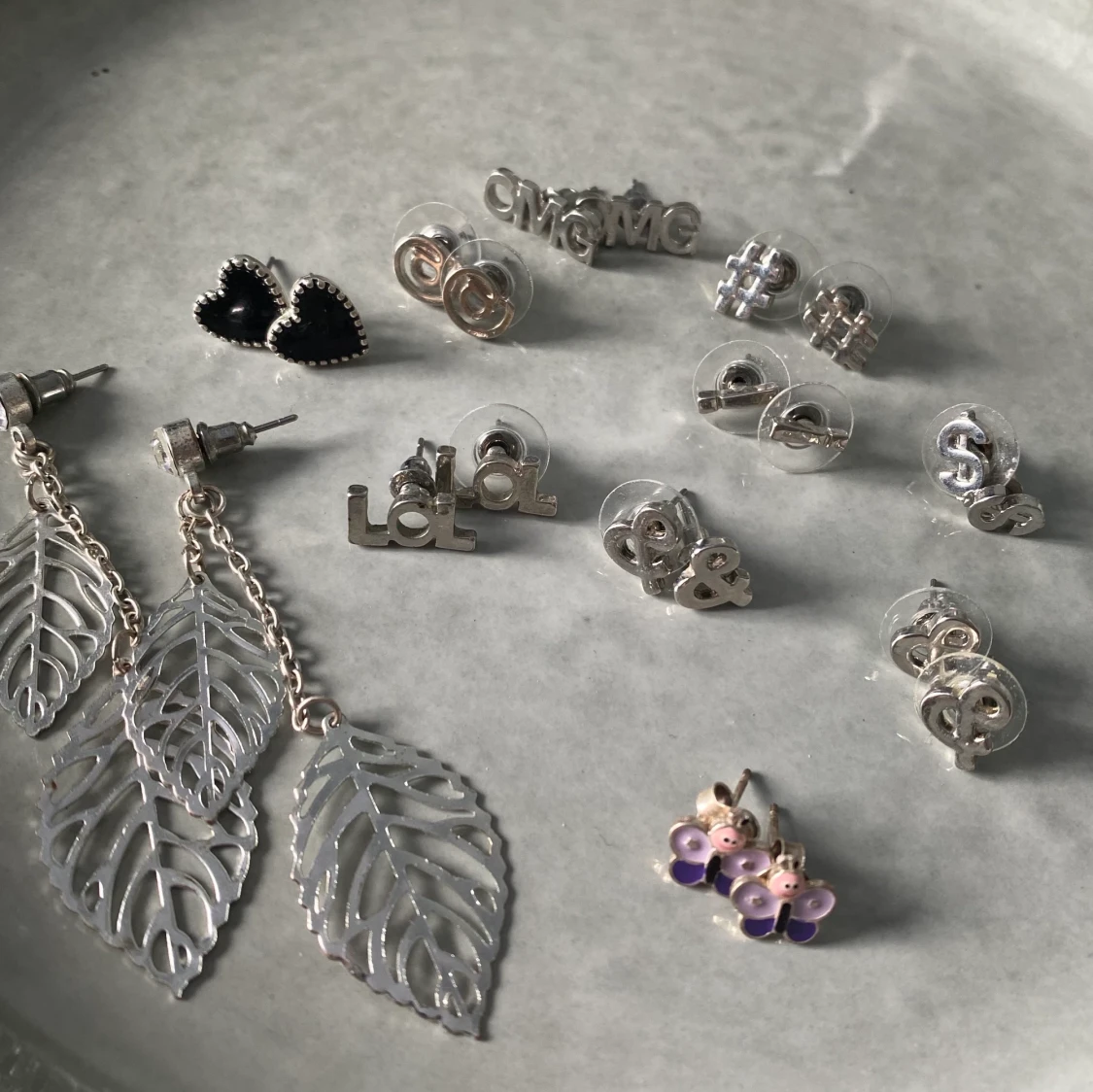 11 par örhängen - 90