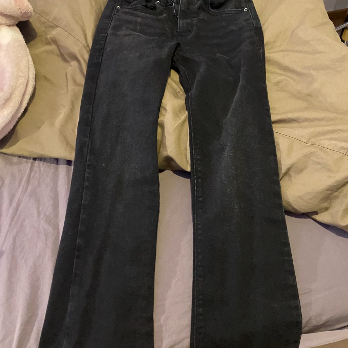 Svarta raka jeans Pull and bear  - 90