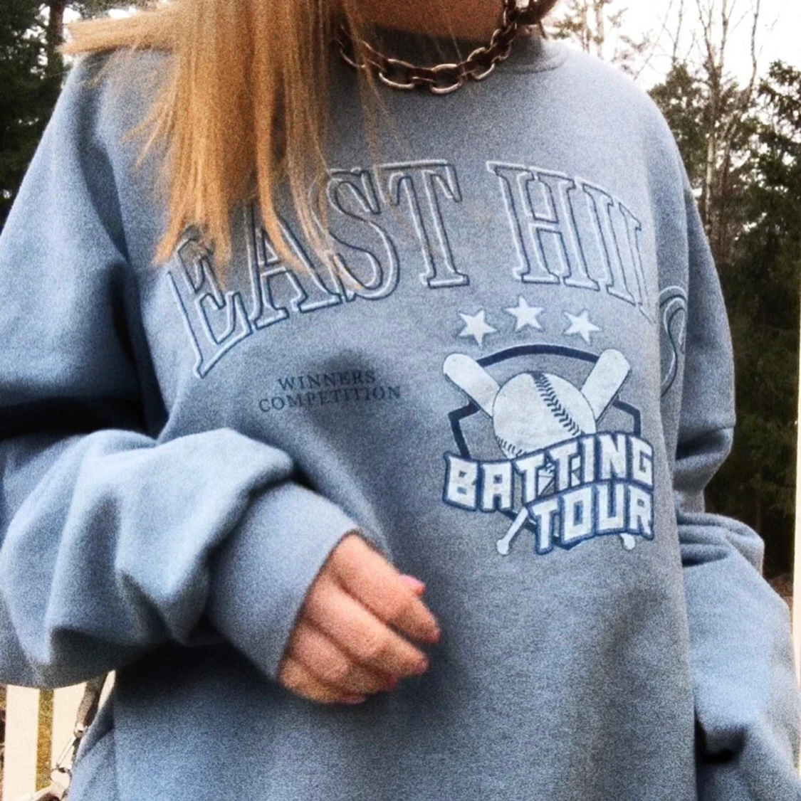 Retro stil collage tröja - 90