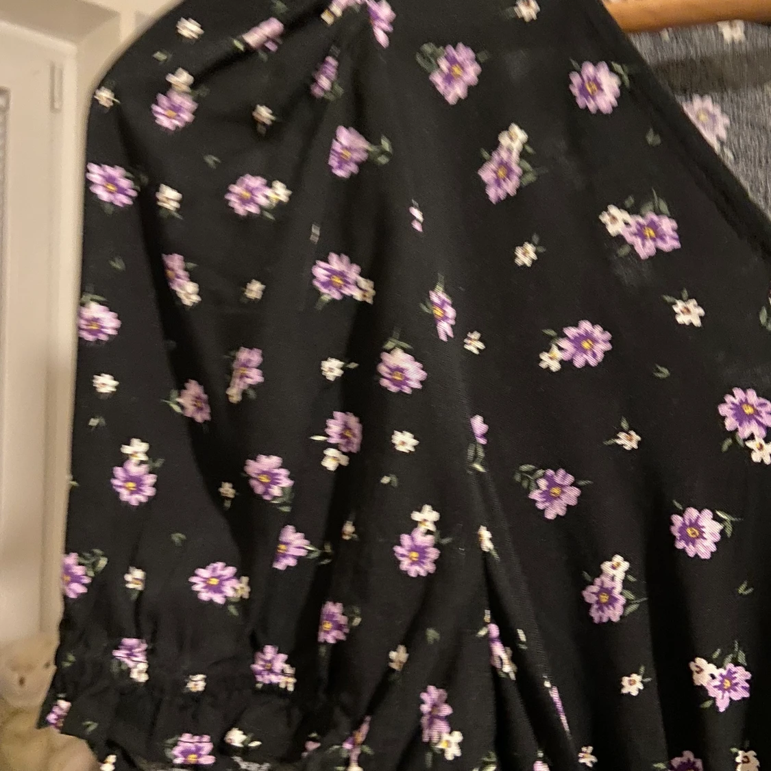 Blommig klänning - 90