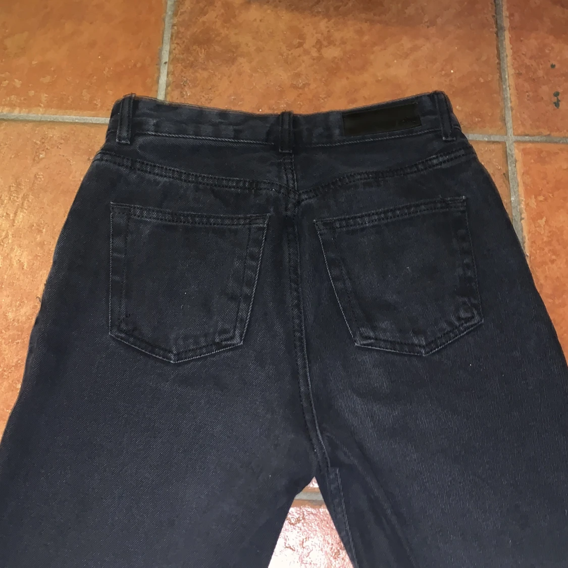 Black straight leg jeans  - 91