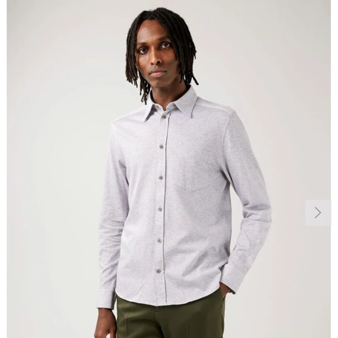 JL bomull piké skjorta ny