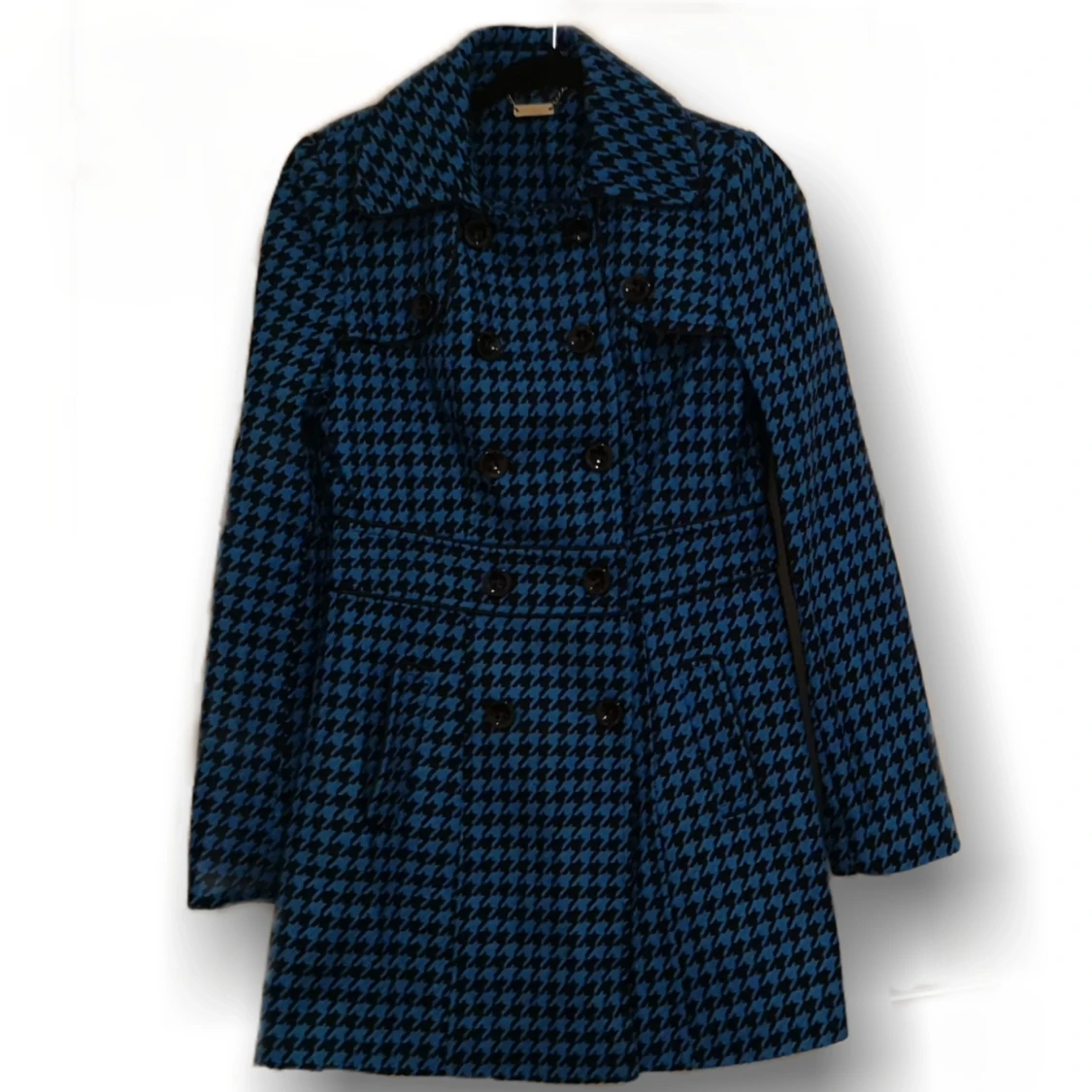 Kappa med houndstooth-mönster