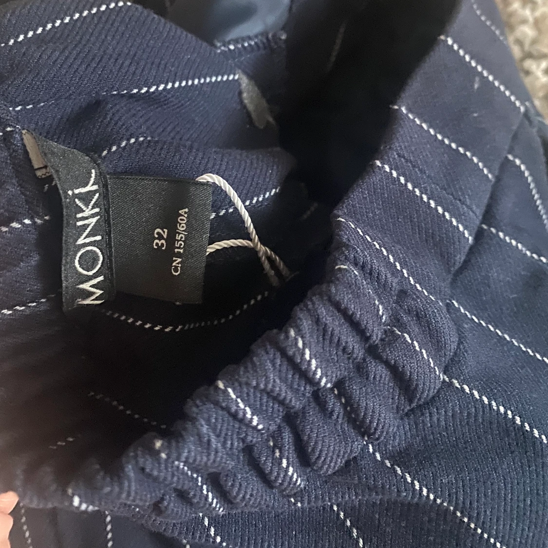 Randiga kostym byxor  - 91