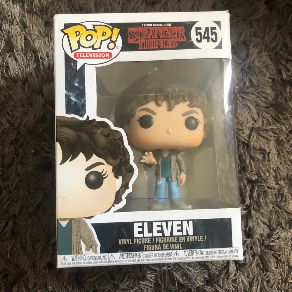 Pop funko 11 från stranger things. Har 2 St eleven som kostar 159 var men om du köper båda tillsammans blir de 200kr. Accessoarer.