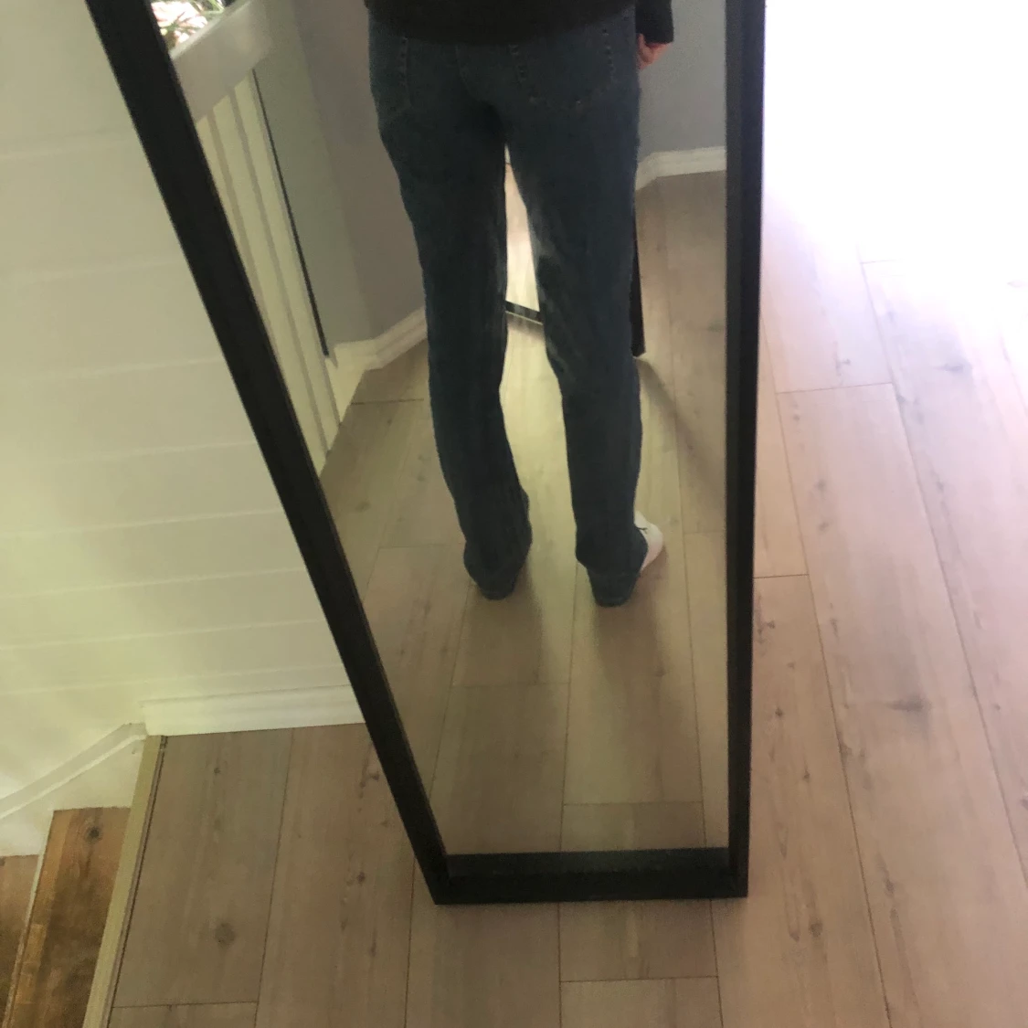 Mid rise straight jeans  - 91