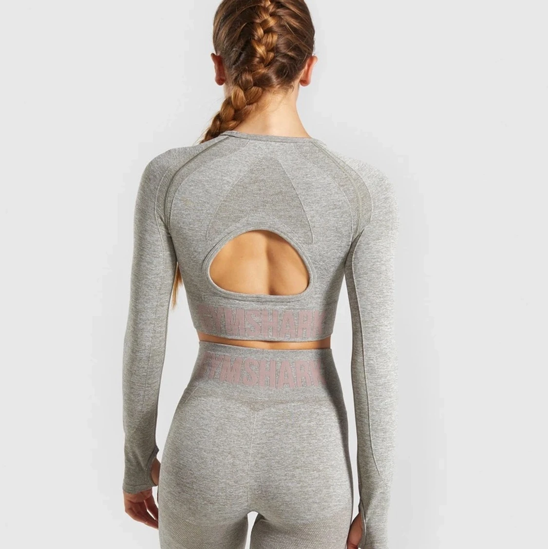 Gymshark Flex Set Khaki Marl/Taupe - 91