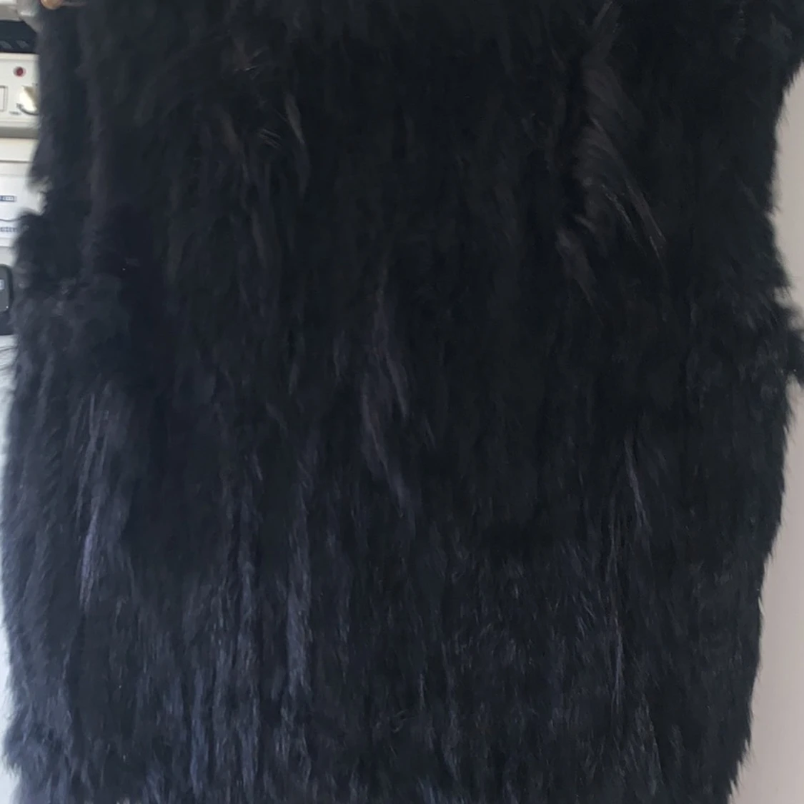 Äkta pälsväst storlek 36  - 90