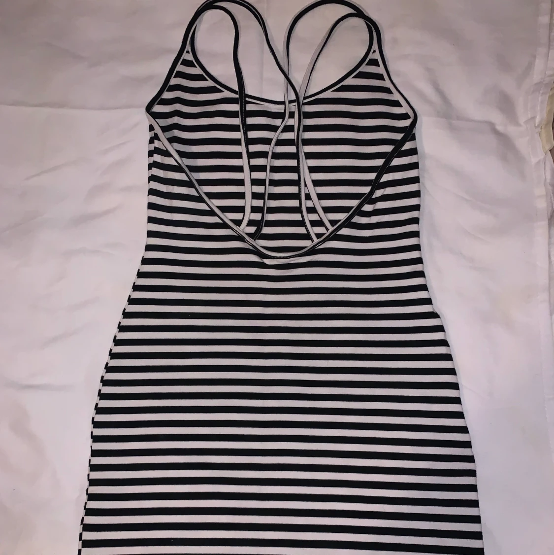 Randig sommarklänning  - 90