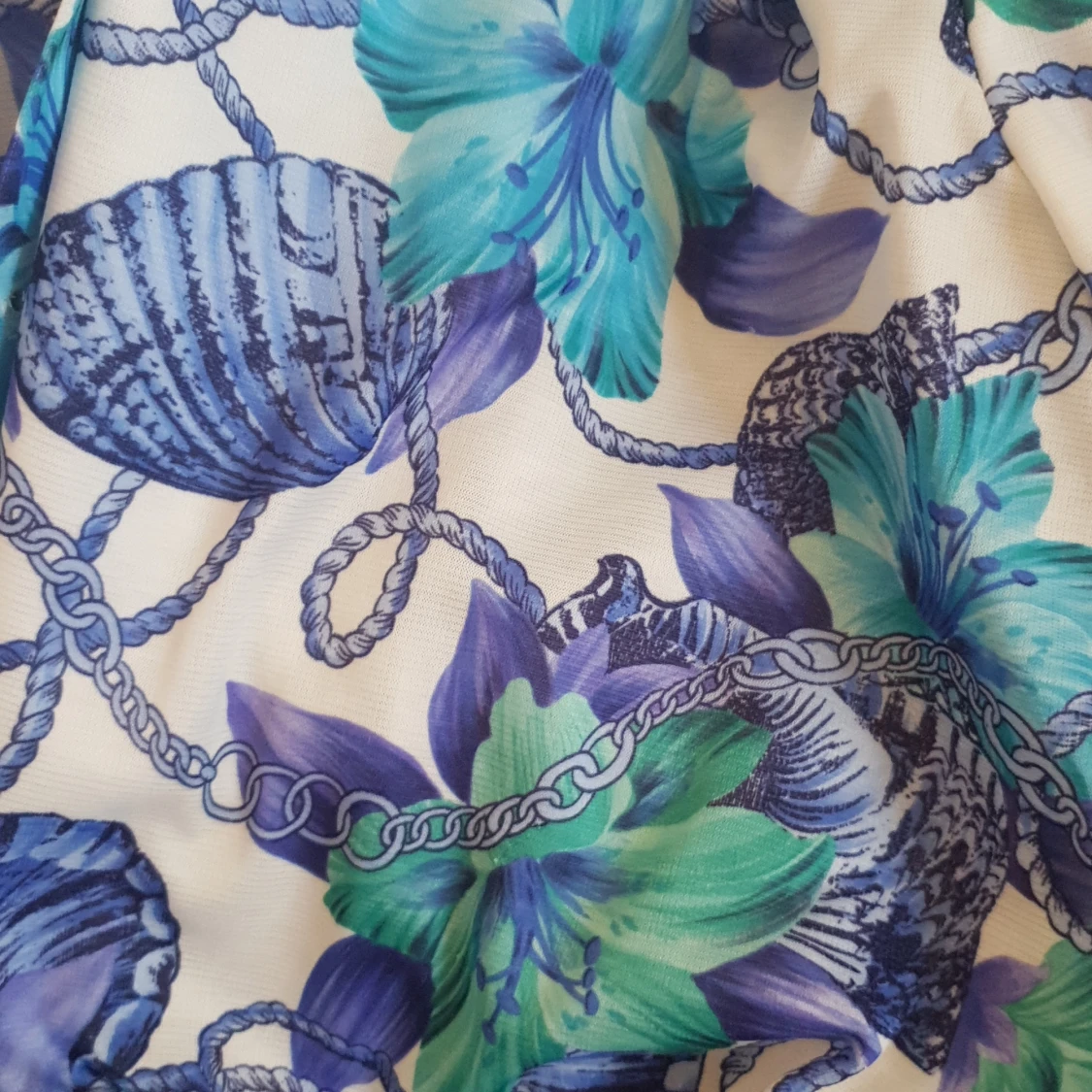 "Blus" i färglatt mönster - 91