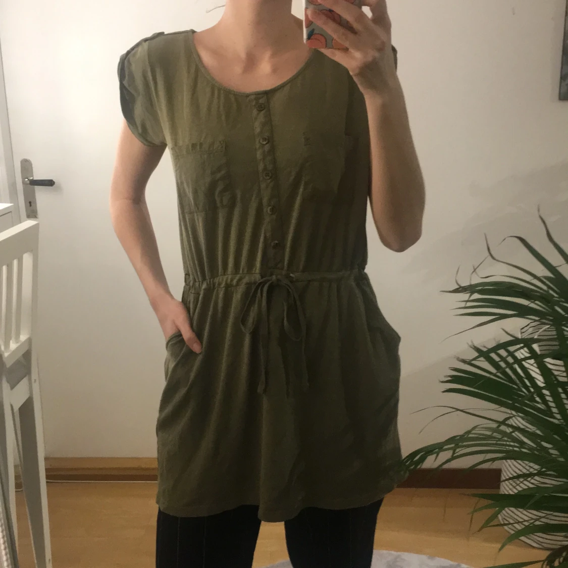 Grön klänning - 91