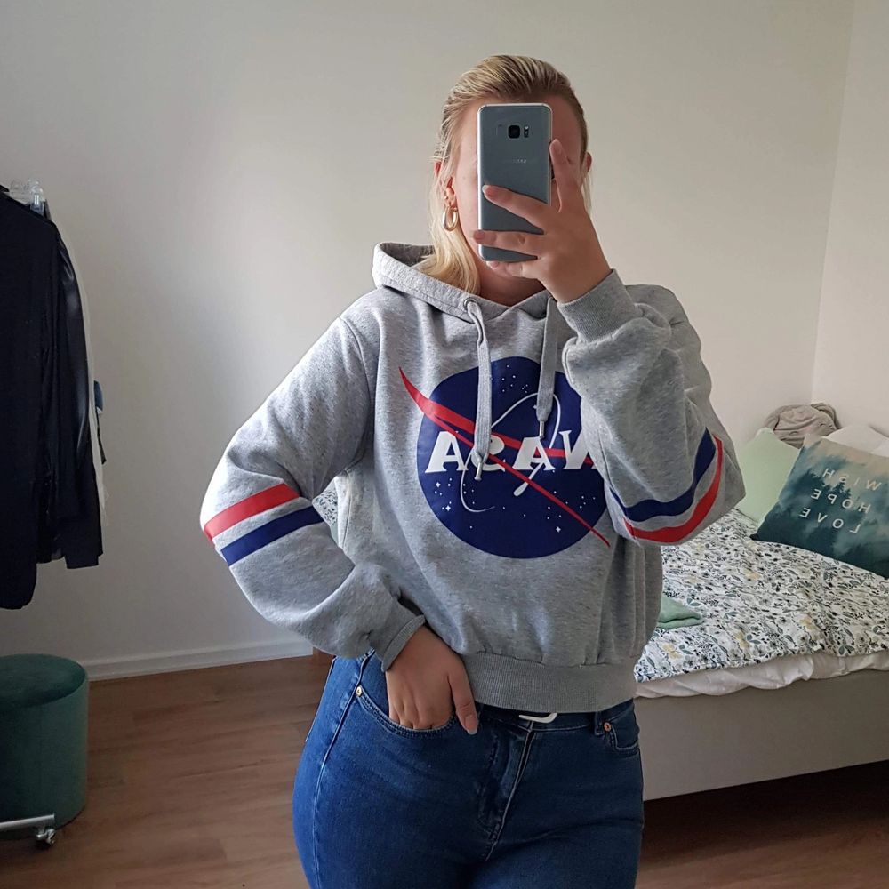 Nasa hoodie crop top new arrivals