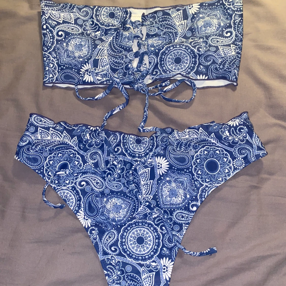 Blå bikini - 90