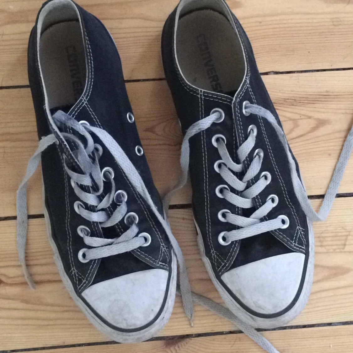 Converse Lowtop skor svarta - 91