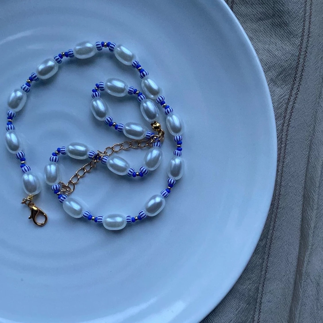 Egengjort halsband - 91