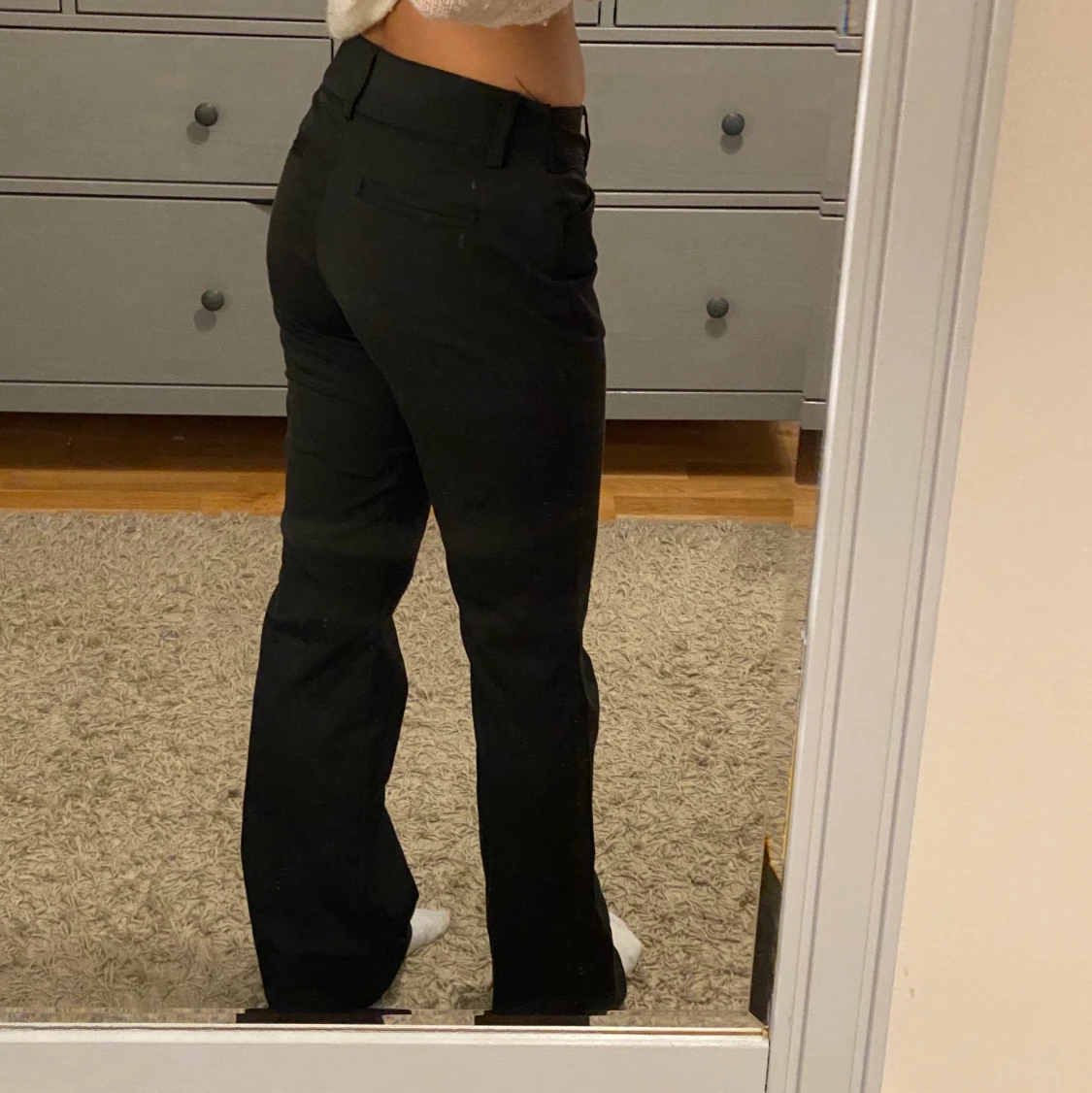 Lågmidjade kostymbyxor strl 34 - 90