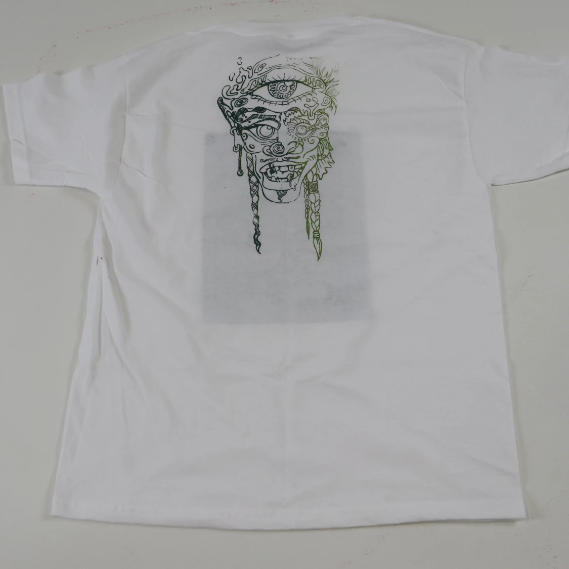 Grönt Screentryck  - 90