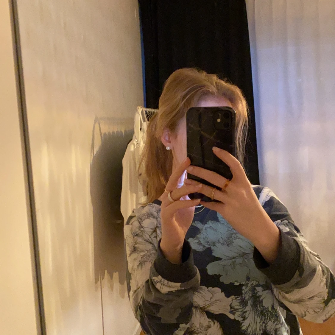 Topp med blommor - 90