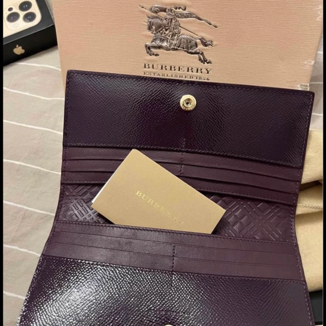 Plånboken burberry original  - 90