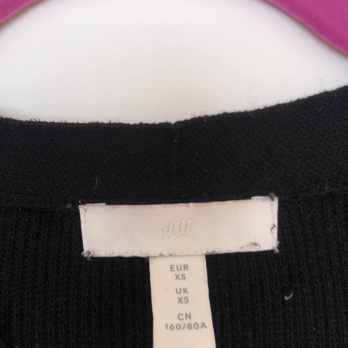 Svart Cardigan strl Xs - 91