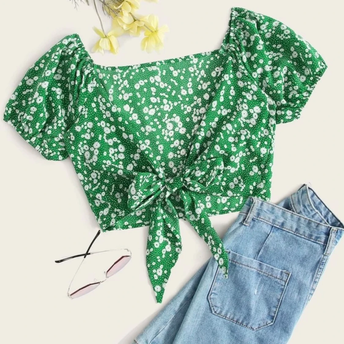 Blommig topp från SHEIN