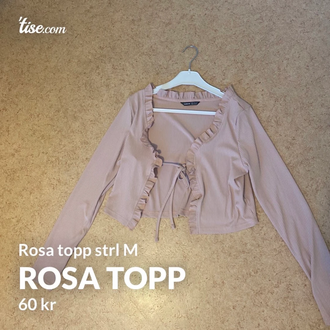 Rosa topp