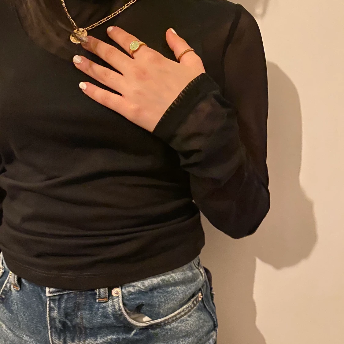 Svart topp storlek XS/S - 91