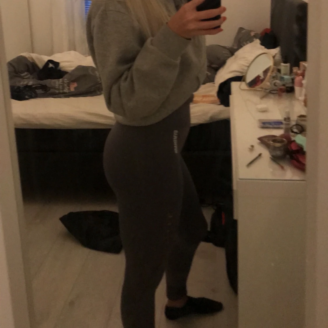 Gråa Gymshark tights  - 91