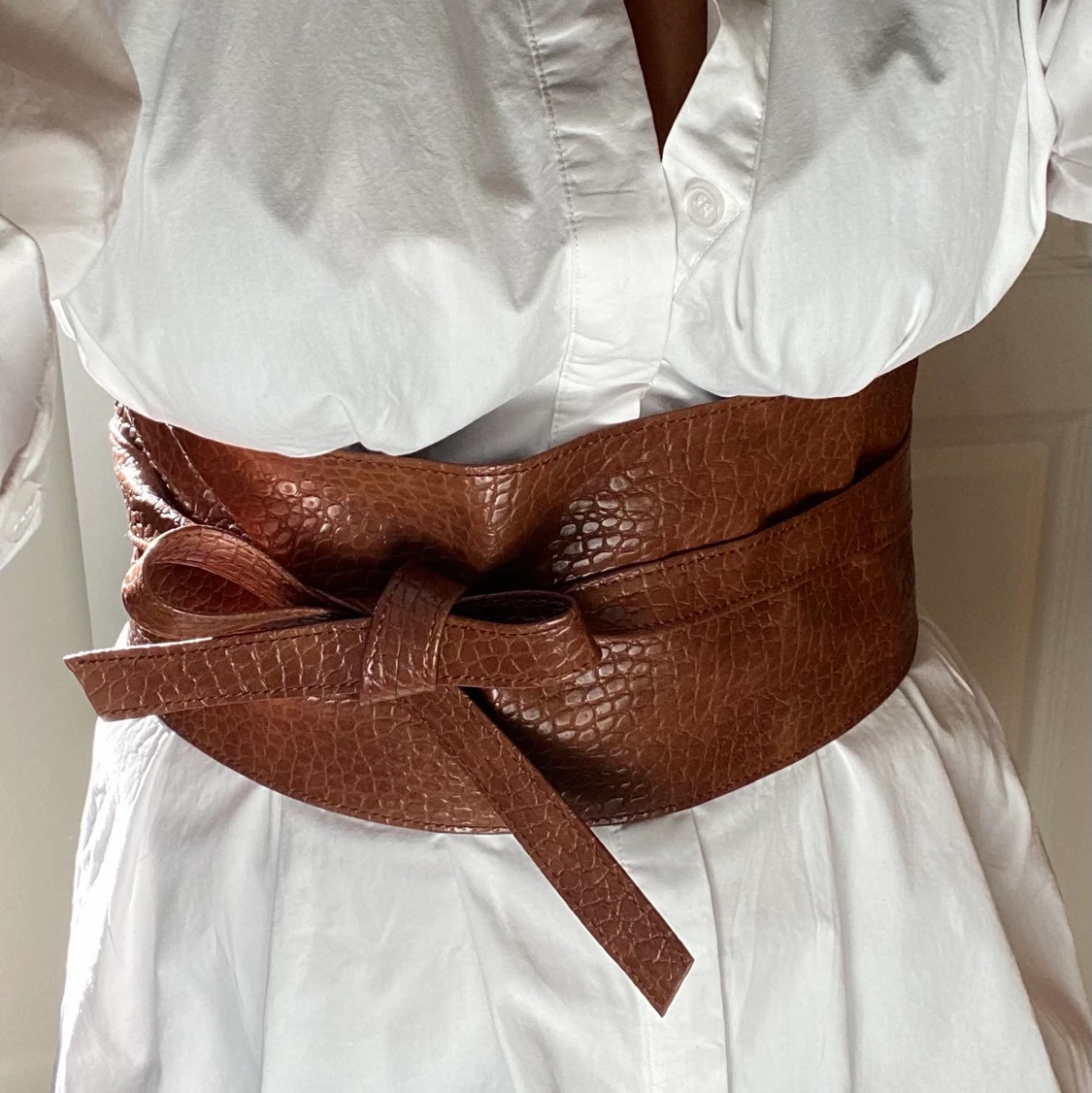 Snake mönstart bälte