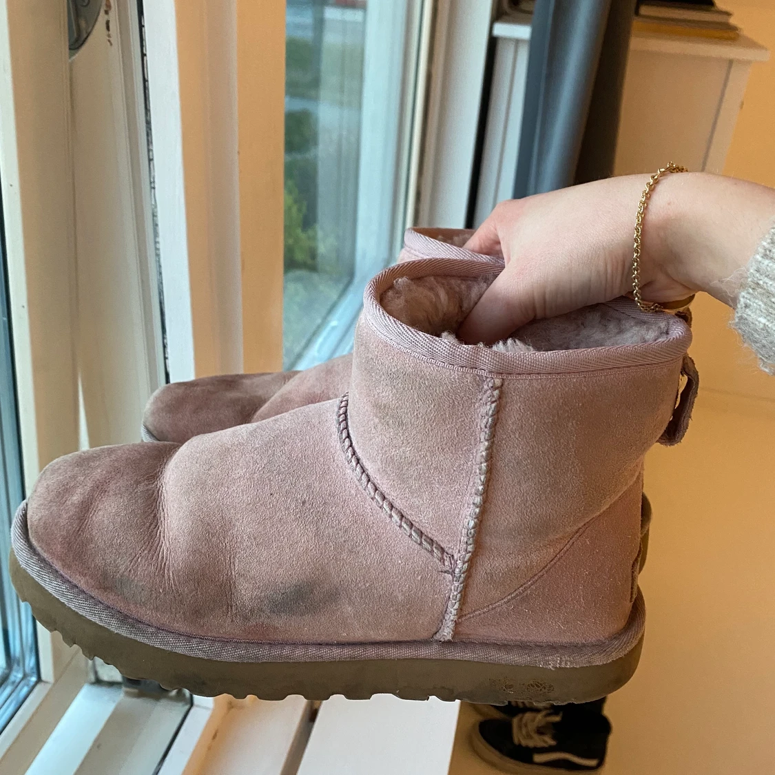 Ljusrosa Uggs  - 90
